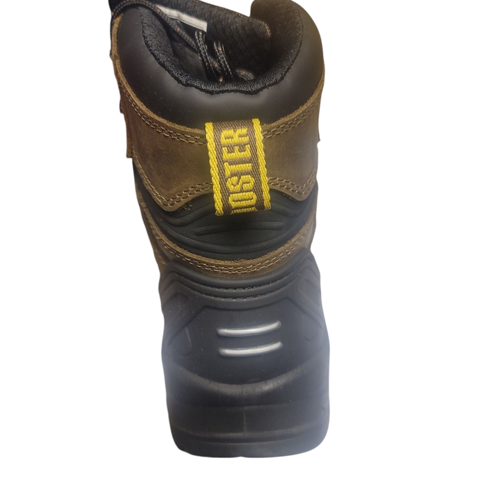 Men's Brown Work Boots - Picture 3 of 9